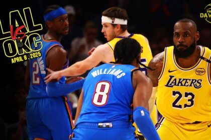 Los Angeles Lakers vs Oklahoma City Thunder Apr 6, 2025 Game Summary – NBA