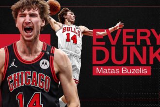 Unleashing the Rim: Every Jaw-Dropping Dunk from Matas Buzelis’ Rookie Season! 💥