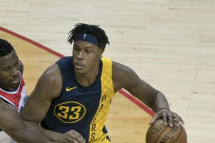 Myles Turner Shines with Double-Double in Game 1 Victory!