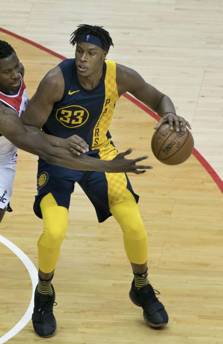 Myles Turner Shines with Double-Double in Game 1 Victory!