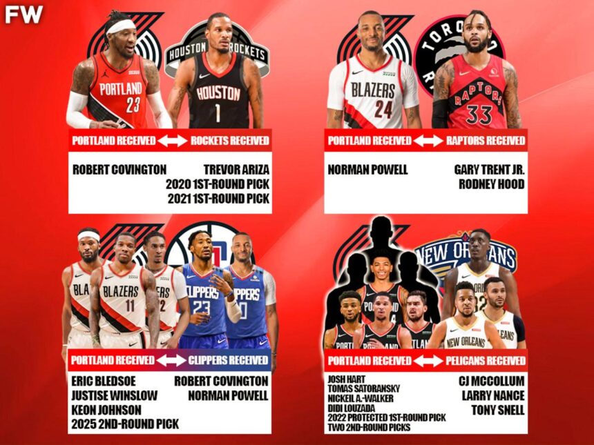 3 Smart Trades That Could Jumpstart the Trail Blazers’ Rebuild