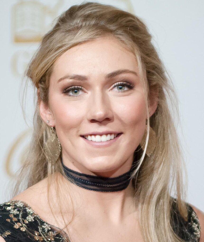 Mikaela Shiffrin Courtside Excitement at Denver Nuggets Playoff Game