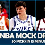 2025 NBA Mock Draft: Houston’s Mid-May Projection at No. 10 Overall