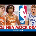 2025 NBA Mock Draft 1.0: Bold Trades and My First Prediction for the Sixers’ No. 3 Pick