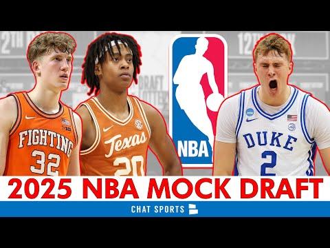 2025 NBA Mock Draft 1.0: Bold Trades and My First Prediction for the Sixers’ No. 3 Pick