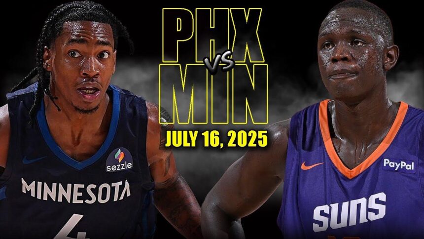 Phoenix Suns Wrap Up NBA Summer League Showdown with Portland Trail Blazers