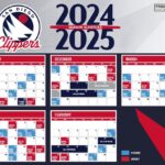 2025-26 Clippers Schedule: Season Kicks Off on the Road, Finishes Strong with Four of Last Six Games at Home