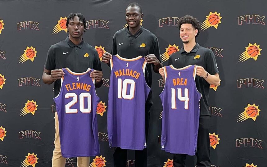 Phoenix Suns Rookie Set to Make Exciting Preseason Debut Against Brooklyn Nets in China