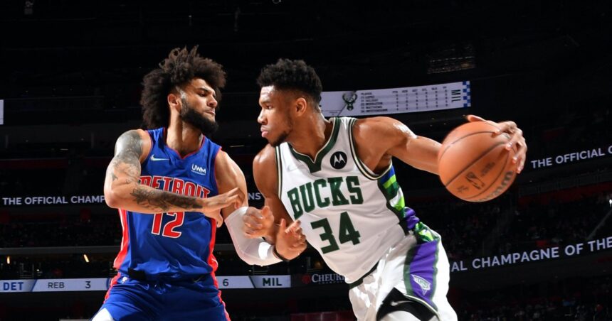 Watch Tonight’s Pistons vs. Bucks NBA Preseason Game for Free!