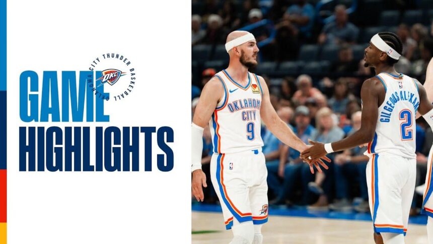 Oklahoma City Thunder vs. Indiana Pacers: Thrilling Final Score from October 11, 2025