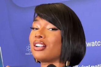 Megan Thee Stallion Stuns Klay Thompson with Her Bold Look at Mavericks vs. Thunder