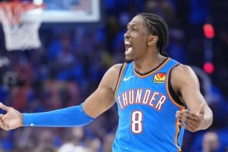 Here are several more engaging headline options (source removed):

1. “Thunder Guard Nikola Topic Reveals Testicular Cancer Diagnosis”  
2. “Nikola Topic of the Oklahoma City Thunder Diagnosed with Testicular Cancer”  
3. “Oklahoma City’s Nikola Topic Ann