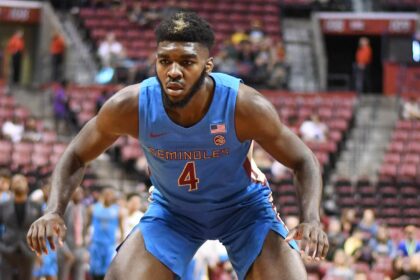 Patrick Williams splashes a deep three