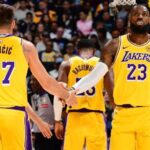 Here are several engaging rewrites you can use:

1. Shorthanded Lakers Rally to Upset Trail Blazers  
2. Undermanned Lakers Stage Gritty Comeback Over Trail Blazers  
3. Lakers Overcome Adversity, Topple Trail Blazers in Thriller  
4. Resilient Lakers Ral