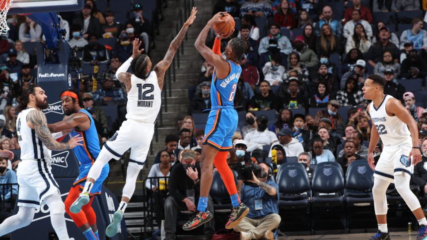 Catch the Action: Thunder vs. Grizzlies – Live Stream, TV Channel & Tip-Off Time (Nov. 9)